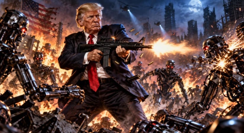 Nefossá', Donald Trump majd megvéd a terminátortól!