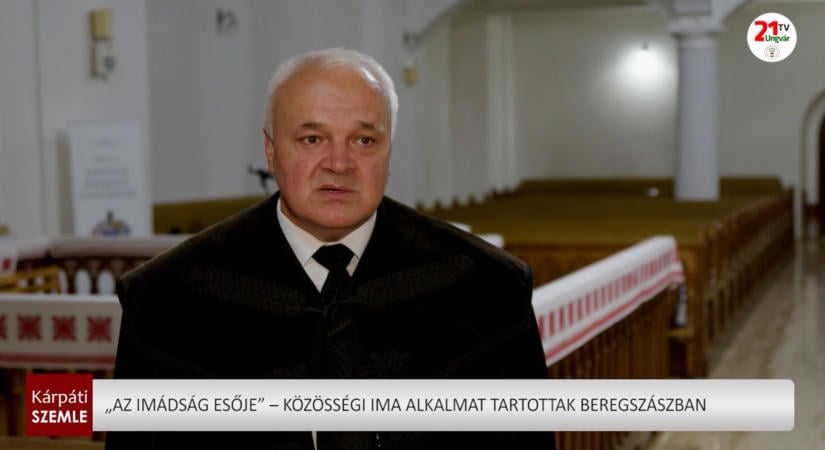 „Az imádság esője” – közösségi ima alkalmat tartottak Beregszászban (videó)