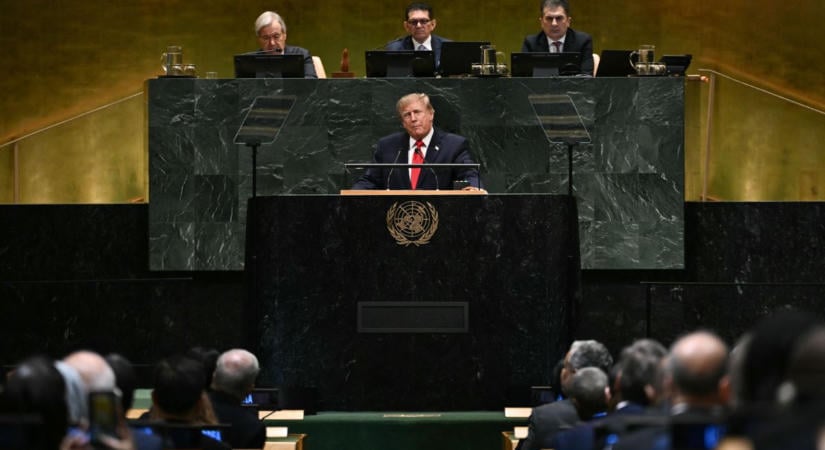 Amerika visszatért: Trump az ENSZ-ben beszél a háborúról, a békéről és az új világrendről – ÉLŐ