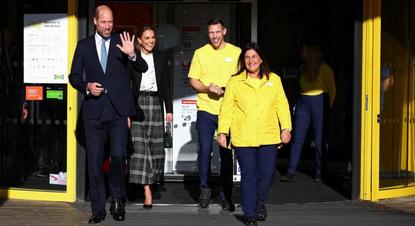 Vilmos és Katalin beálltak dolgozni az IKEA pénztárába