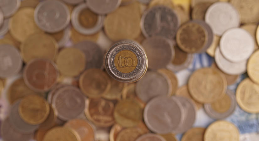 Kicsit korrigált a forint az erősödés után