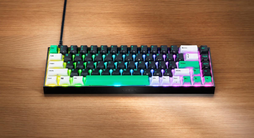 Razer Reclusa X Mini 65 – Kompakt mechanikus gamer billentyűzet pénztárcabarát kivitelben, cserélhető kapcsolókkal