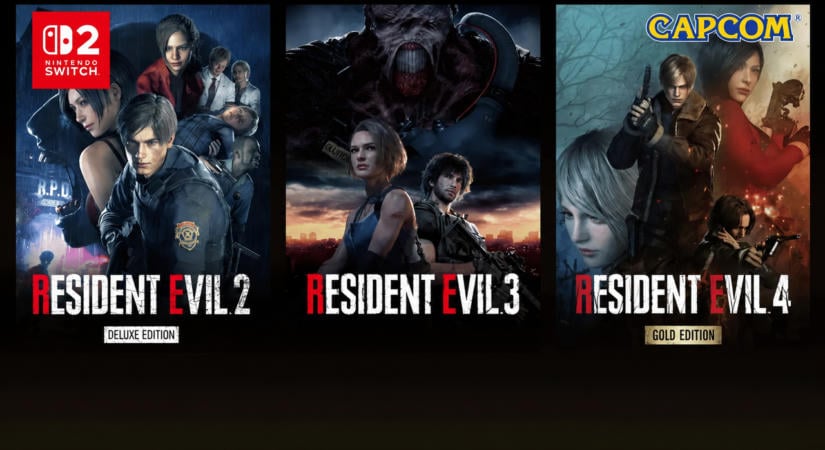 Rettegés elvitelre: Resident Evil 2, 3 és 4 Switch 2 teszt