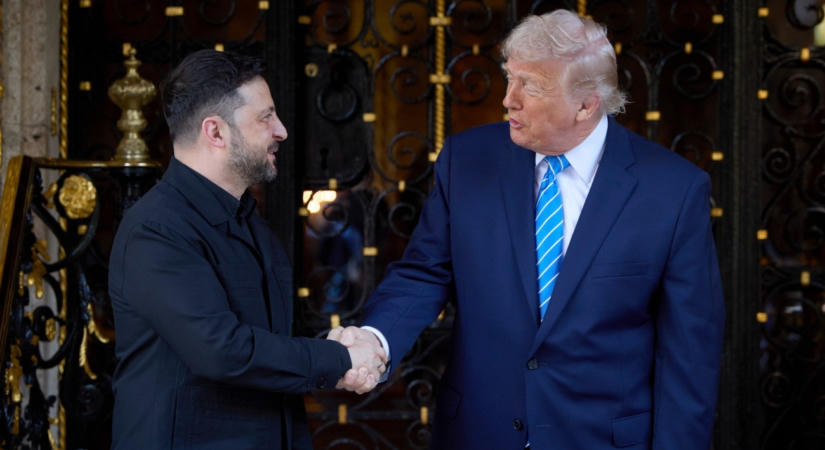 Ajánlatot tett Donald Trumpnak Volodimir Zelenszkij