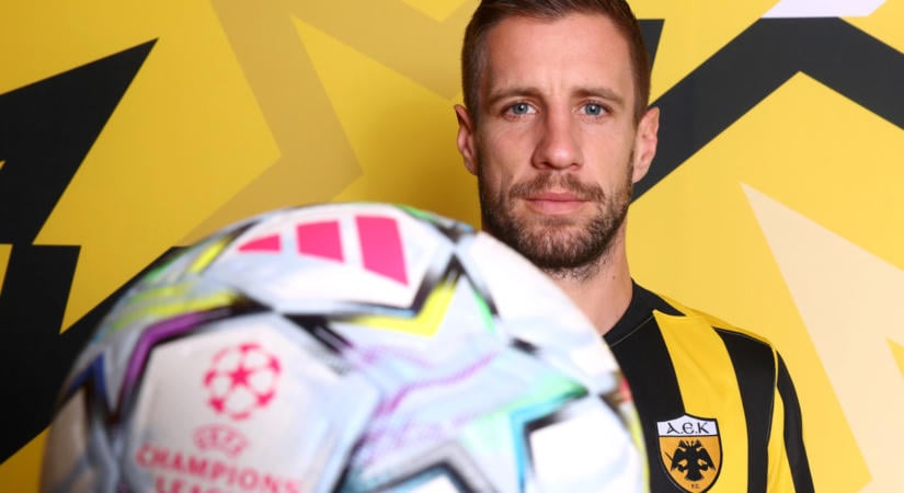 Varga Barnabás duplázott, majd megsérült az AEK-ben