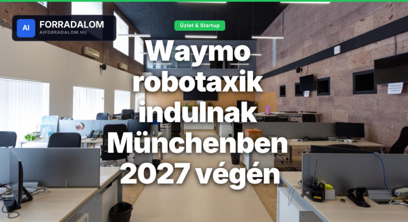 Waymo robotaxik indulnak Münchenben 2027 végén