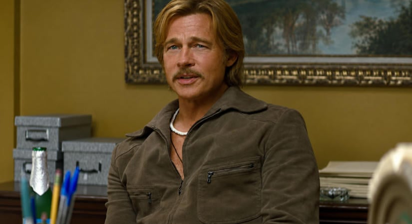 Brad Pitt hivatalosan visszatért Cliff Boothként – Megérkezett a ritka Tarantino-folytatás első előzetese