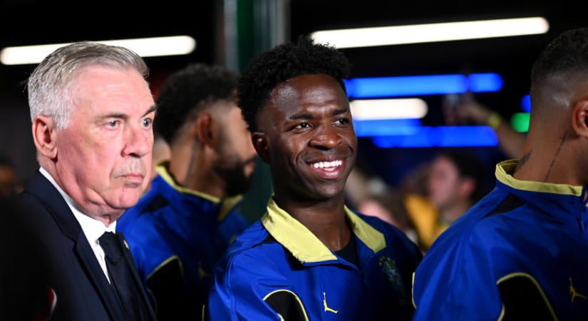 Ancelotti: „Vinícius most nincs csúcsformában”
