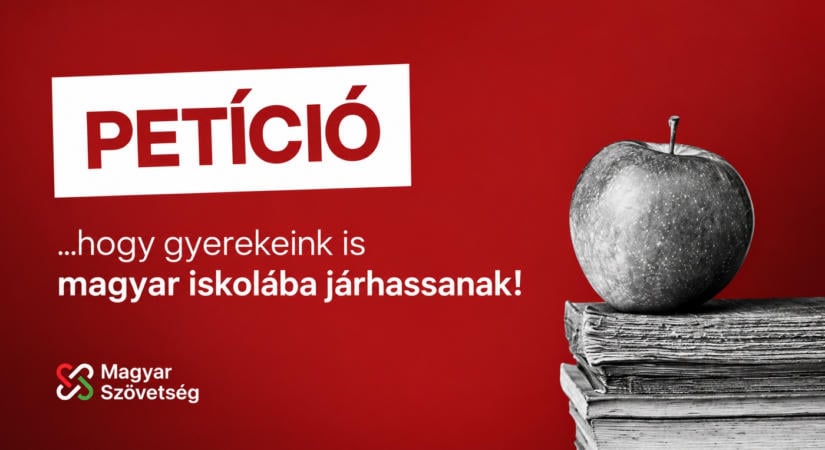 Hogy holnapután is legyen magyar iskola – elindult a petíció az anyanyelvi oktatásért