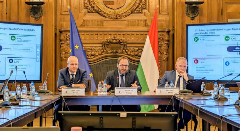 Kármán András a 2027-es költségvetésről: A nemzetközi energiaárak jelentik a legkomolyabb kockázatot