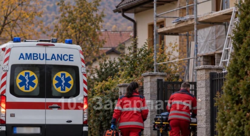 Harmadik emeletről zuhant le egy 35 éves férfi Munkácson