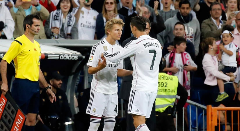 Ødegaard üzent Ronaldo kapcsán, majd tüzelni kezdte a norvégokat