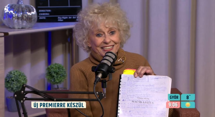 „Én nagyon szeretek élni” – 83 évesen is újabb főszerepre készül Esztergályos Cecília