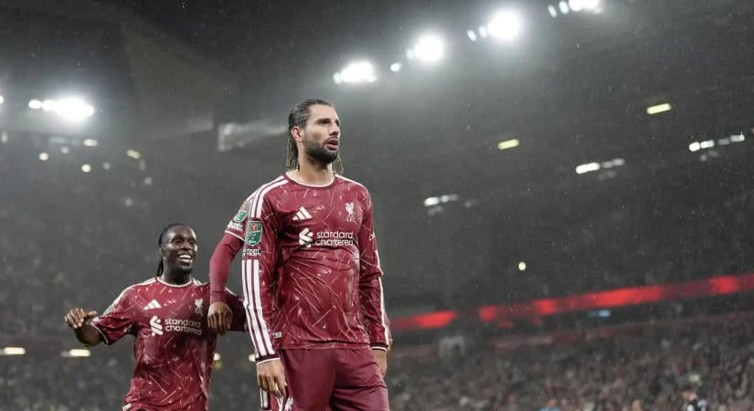 Szoboszlai Dominik góljával jutott a Liverpool a Ligakupa legjobb 16 csapata közé