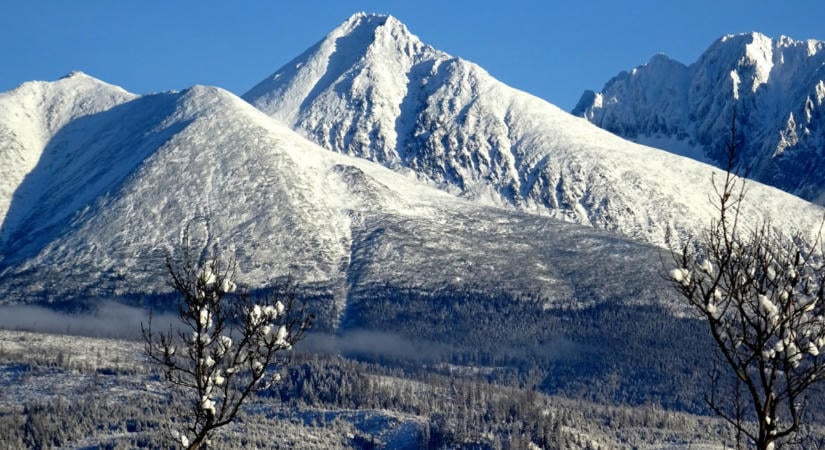 Leesett az első hó a szlovák Magas-Tátrában – videó