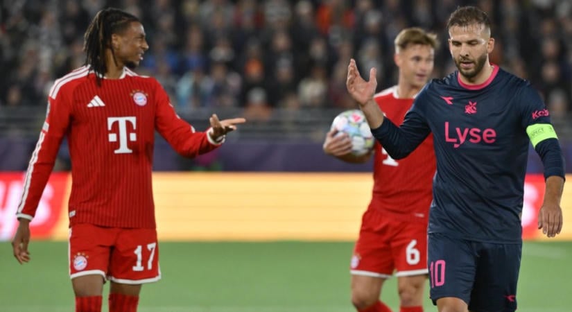 „Igazi seggfej volt” – a norvég csapatkapitány büszke rá, hogy kiállításig provokálta a Bayern játékosát