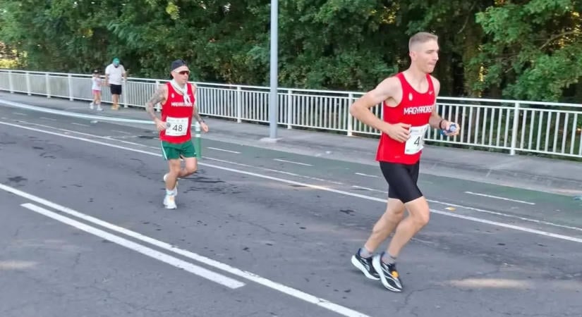 A nagy meleg ellenére stabilan futott a száz kilométeres világbajnokságon