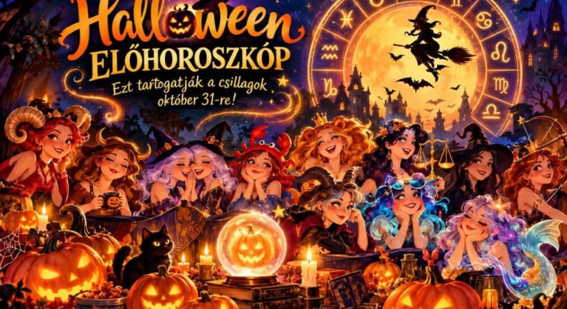 Előhoroszkóp Halloween-re – amikor a csillagok üzenetei is jelmezbe bújnak!