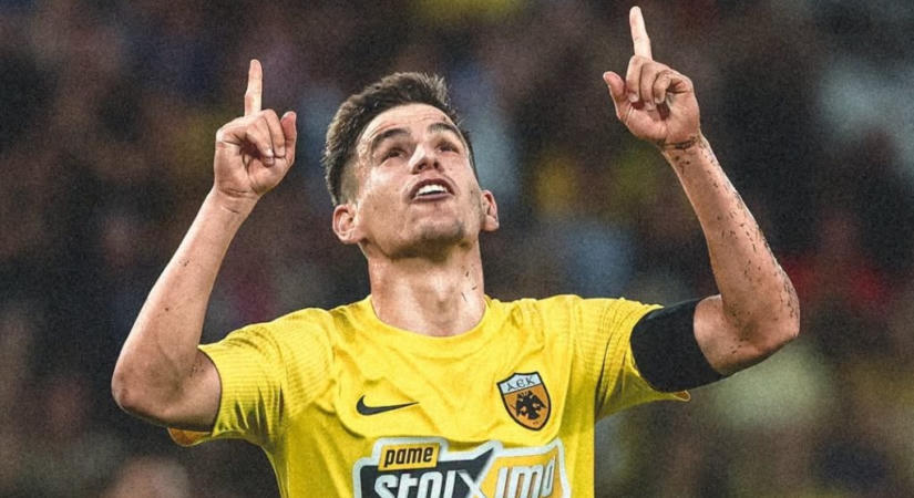 Vitális Milán góllal debütált az AEK-ban