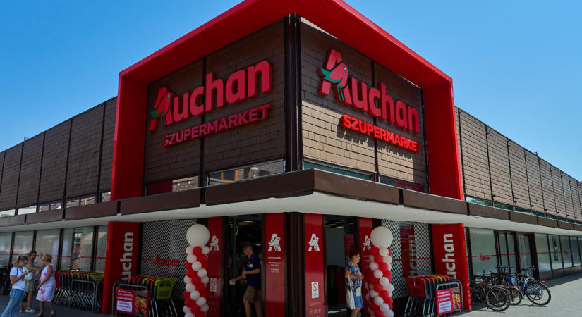 Megnyitotta első átalakított üzletét az Auchan