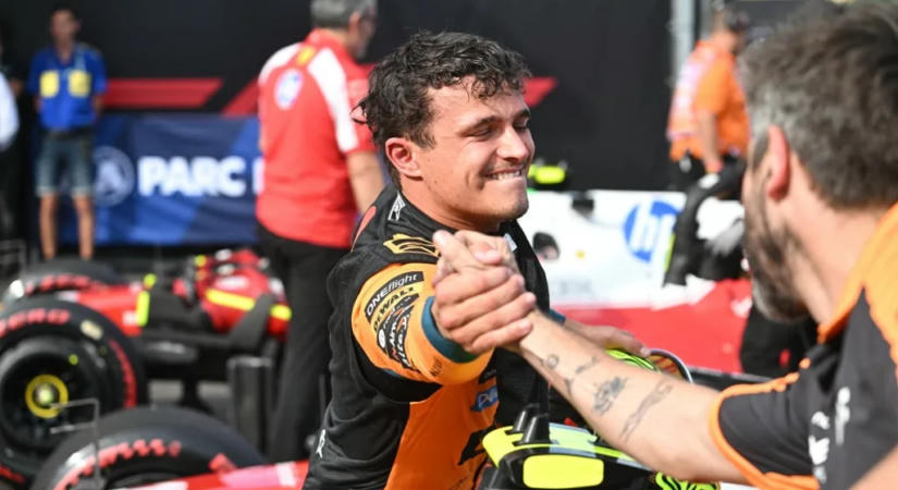 Norris a Hungaroring után Zandvoortban is nyert