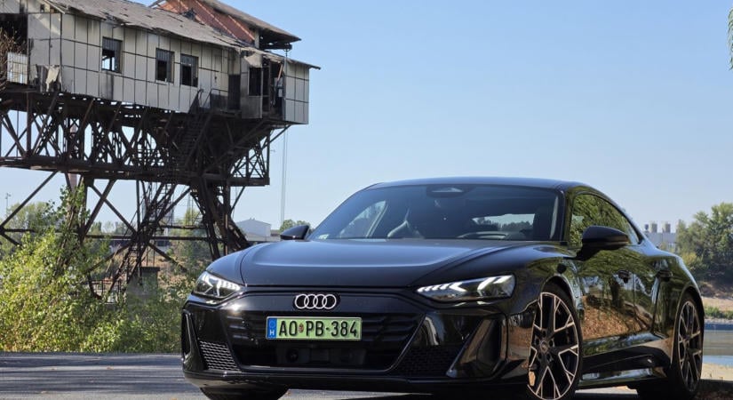 Amikor 585 lóerő a belépőszint: meghajtottuk a 925 lóerőnél tetőző új Audi e-tron GT-t