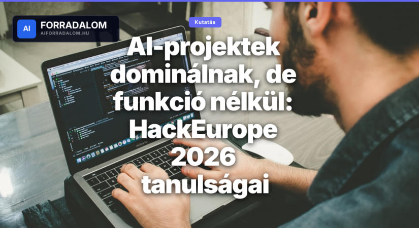 AI-projektek dominálnak, de funkció nélkül: HackEurope 2026 tanulságai