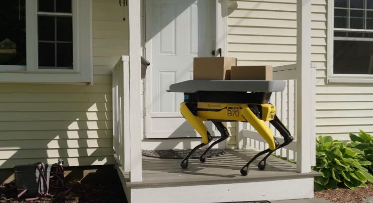 A Boston Dynamics robotkutyája hozhatja ki a csomagokat