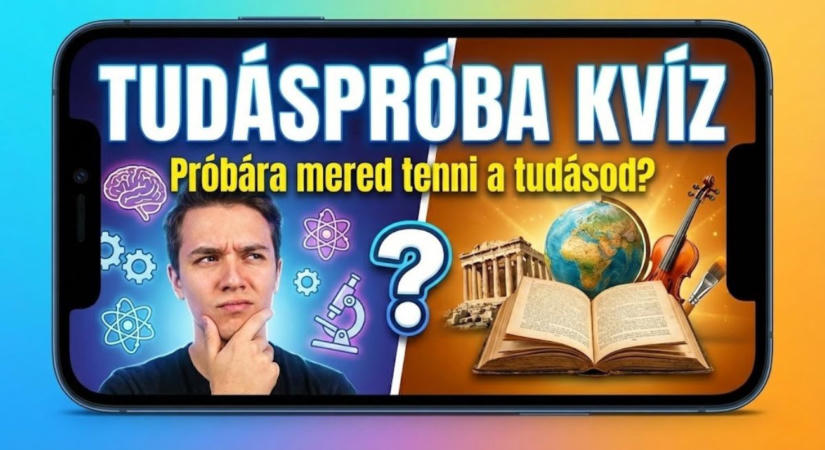 Tudáspróba kvíz: Ez az a teszt, amit az emberek fele elront. Nálad hány jó válasz lesz a 15-ből?