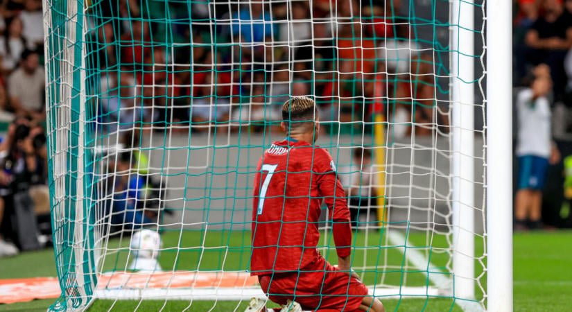 A pálya leggyengébb játékosa: Ronaldo