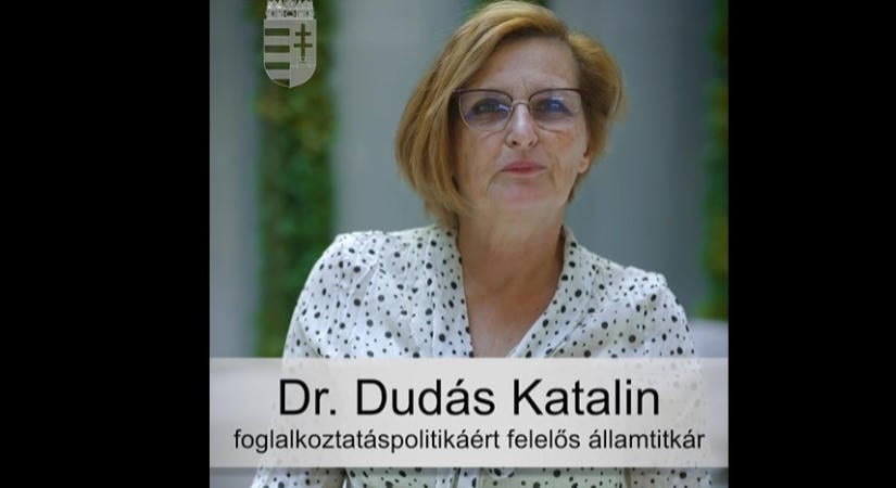 Foglalkoztatáspolitikáért felelős államtitkárt nevezett ki Kátai-Németh Vilmos