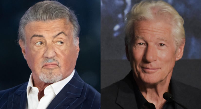 Sylvester Stallone és Richard Gere balhéja tettlegességig fajult: egyiküknek mennie kellett