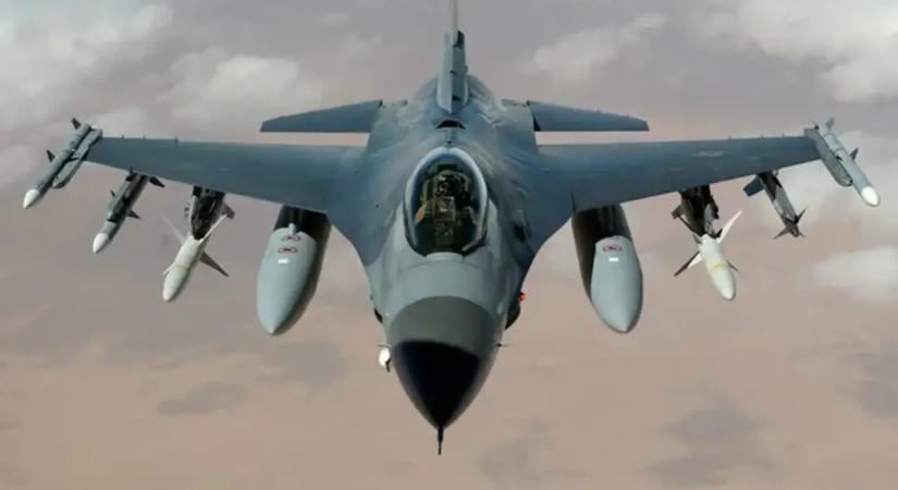 Belgium tíz F-16-os vadászgépet ad át Ukrajnának az év végéig