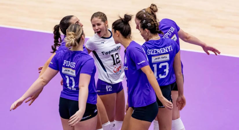 Női röplabda: csak megnehezíteni tudta az UTE győzelmét a TFSE