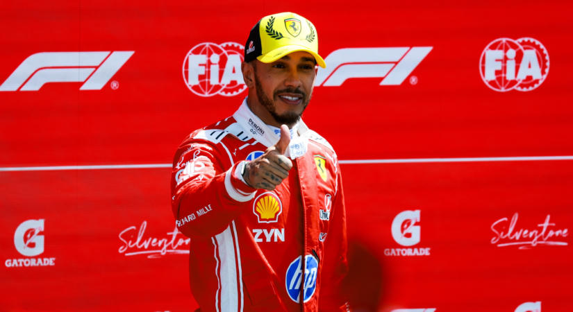 Ritka autóleletre bukkant Lewis Hamilton
