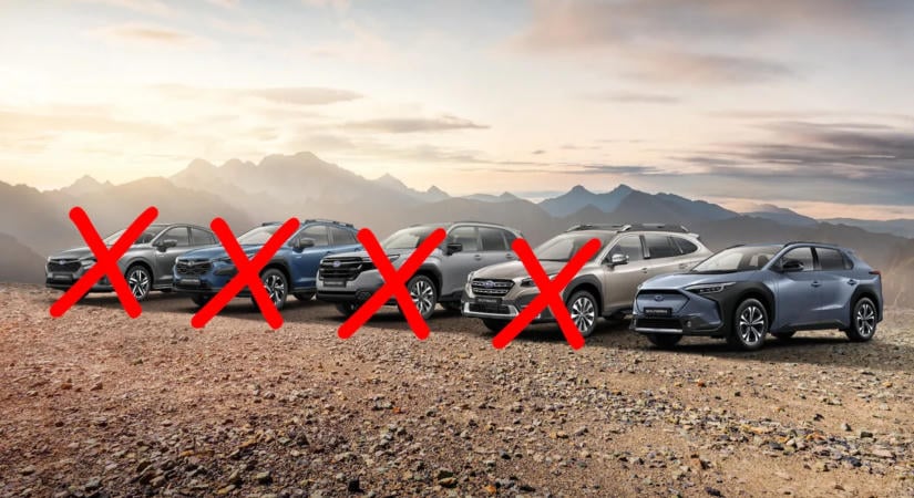 Fájó búcsú: villanyautó-márka lesz Európában a Subaru!