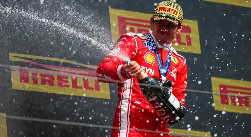 „Nem pont erről álmodtam" - Charles Leclerc a győzelem után túl őszinte volt