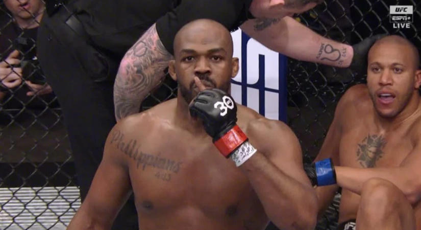 Jon Jones: 'sosem használtam szteroidokat, és ez be is bizonyosodott'