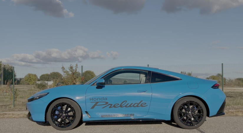 Színház a kanyarokban, 4,3 literes fogyasztással – teszteltük a Honda Prelude-öt