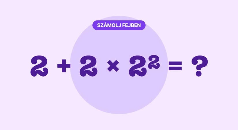Matek kvíz: A hatvány vagy a szorzás az erősebb?