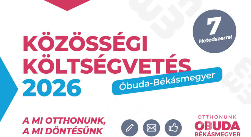 Közösségi Költségvetés 2026: várjuk ötleteiket!