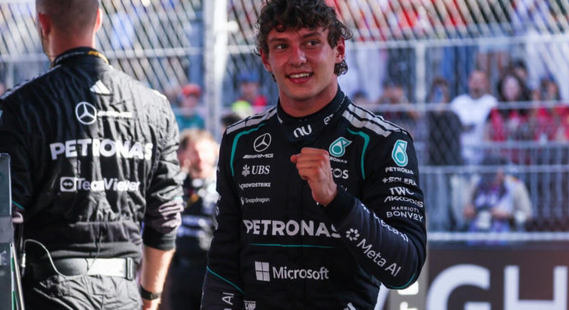 Toto Wolff szerint Antonelli már-már túl higgadt, és ezt „egy teljesen más szintre emelte”