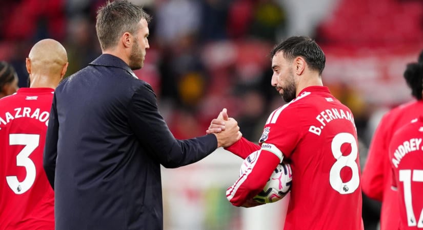 Robbant a feszültség a Manchester Unitednél: Az edző és a csapatkapitány egymásnak ugrott