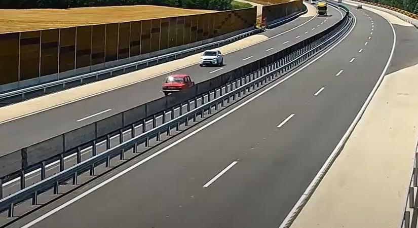 Könnyedén tragédia történhetett volna az M4-esen