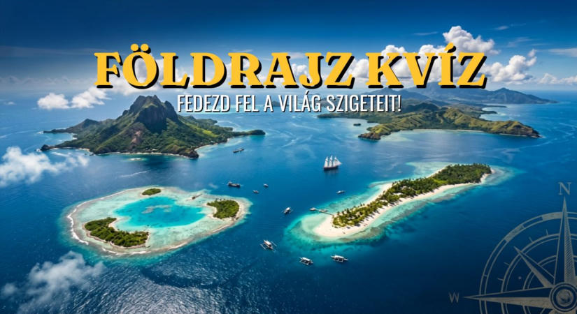 Földrajz kvíz: Mutasd meg, mekkora térképzseni vagy! Felismered a szigeteket a körvonalukról?