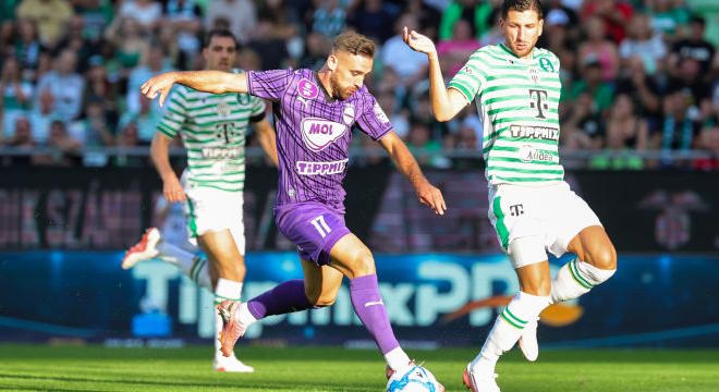Kétgólos hátrányból szerzett pontot a derbin az Újpest