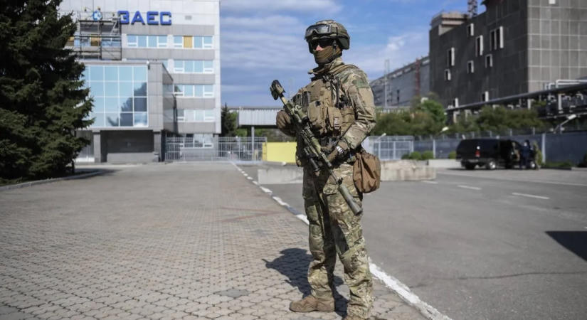A NAÜ internet- és vízkimaradásokról számolt be a Zaporizzsjai Atomerőműben