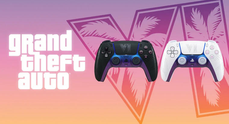 GTA 6-dizájnú PlayStation 5 kontroller növeli tovább a Rockstar játékát övező hype-ot