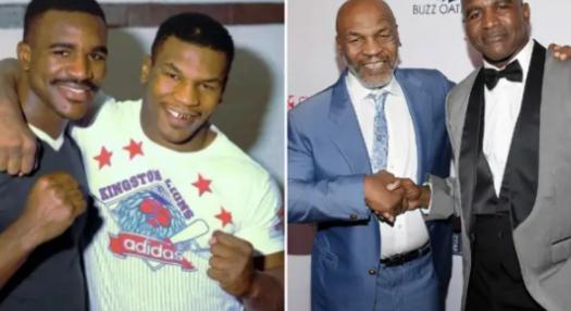 Evander Holyfield elárulta mi történt, amikor a 17 éves Tyson ellen lépett ringbe