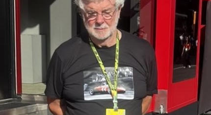 George Lucas a Hungaroringen! - Kinek szurkol a Csillagok háborúja atyja?